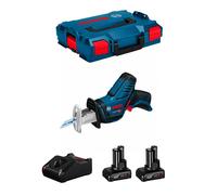 Sega Universale BOSCH GSA 12V-14 (2 x 6,0 Ah + GAL12V-40 + L-Boxx 102)