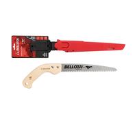 Bellota Sega da potatura 45MR12 - lama dritta 12" seghettata giapponese, manico legno, custodia