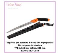 Segaccio Sega Seghetto da giardino Bahco 5124-JS-H 24 cm