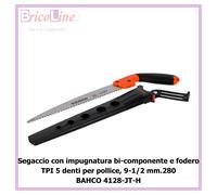 SEGACCIO PER POTATURA CON FODERO TPI 5 CM.28 BAHCO 4128-JT-H
