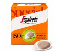 Segafredo Caffè Cialde Compostabili Speciale Aromatico (150 Pz, Carta 44mm) | Caffè Espresso Casa Macchine Espresso - Miscela Arabica e Robusta, Tostatura Media, Intensità Alta, Gusto Intenso e Aromatico