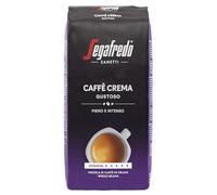 Segafredo Zanetti Caffè Crema Gustoso - Fagiolo intero (Confezione da 1 kg) - Adatto per Caffè Crema - Chicchi di caffè arrostiti lunghi e scuri, gusto pieno e intenso