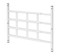Segal S 4768 Fixed Adjustable Child Safety Window Guard Prevents Accidental Falls, Tamper Resistant Screws Included, Non-Egress, White, 31"