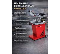 Segatrice A Nastro Holzmann Con Dispositivo Di Raffreddamento BS128COOL