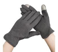 Segbeauty Guanti Cotone, 6 Paia Guanti in Cotone Touch Screen, Guanti Cotone Dermatologici, Guanti Idratanti in Tessuto per Mani Secche Spa Trattamento Cosmetico Idratante (L)