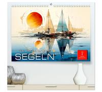 Segeln, der Traum beginnt (hochwertiger Premium Wandkalender 2026 DIN A2 quer), Kunstdruck in Hochglanz: Segeln - Wind, Wellen und endlose Freiheit