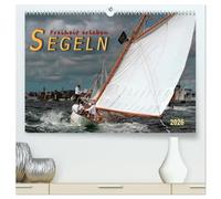 Segeln, Freiheit erleben (hochwertiger Premium Wandkalender 2026 DIN A2 quer), Kunstdruck in Hochglanz: Sonne, Wind und Wellen bis zum Horizont.