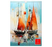 Segeln - Leinen los zum Segeltörn (Wandkalender 2026 DIN A4 hoch), CALVENDO Monatskalender: Sonne, Wind und Wellen bis zum Horizont.