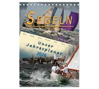 Segeln, unser Jahresplaner (Tischkalender 2026 DIN A5 hoch), CALVENDO Monatskalender: Sonne, Wind und Wellen bis zum Horizont.