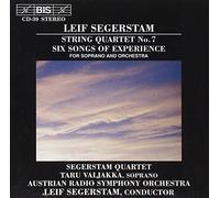 Segerstam, Leif - Six Songs Of Experience/String Quartet