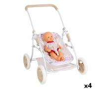 Seggiolina per Bambole Colorbaby Safari 40 x 57 x 49 cm 4 Unità Convertible