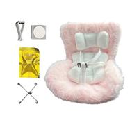 Seggiolini per Bambole Baby da Automobile - Seggiolino Auto per Bambole Neonato,Sedia Peluche 17cm per Veicoli Gioco Decorazione Viaggi Bambine Asilo