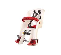 SEGGIOLINO ANTERIORE BICI BELLELLI "TATOO PLUS" BIANCO/ROSSO