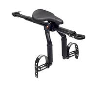 Seggiolino anteriore per bambini Kids Ride Shotgun Pro 2.0 MTB nero