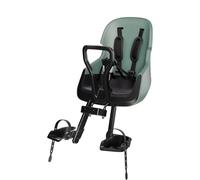 BOBIKE 8010700003 - Seggiolino Anteriore Da Bicicletta Per Bambini EVOLVE MINI con Sicurezza Doppia, Design Avvolgente e Montaggio su Tubo di Sterzo per il Massimo Comfort e Stile, Menta Piperita