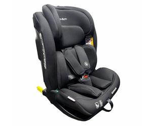 Seggiolino auto Babylon Univers Isofix per bambini da 40 a 150 cm di altezza, Nero