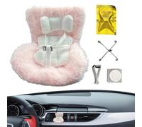 Seggiolino Auto Bambola | Seggiolino Bambole Reborn - Poltroncina Morbida a Dondolo da 17 cm per Gioco, Decorazione Negozio, Viaggio Ragazze e Donne, Asilo, Collezione Veicoli