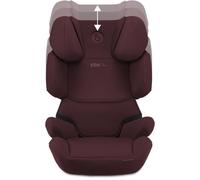 Seggiolino auto CYBEX Solution X i-Fix - Da 3 a 12 anni - Rumba Rosso