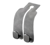 Seggiolino Auto Doppio Gancio - Gancio Per Auto In Pelle Supporto Per Sedile Posteriore | Gancio A Clip Universale Per Borse Tote Borse, Cappelli, Borse Per Computer Portatile, Impermeabile, Supporto