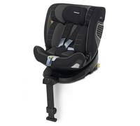 Foppapedretti Seggiolino Auto FP360 I-Size, Seduta Girevole a 360°, per bambini da 40 a 150 cm di altezza, 0-12 anni, conforme ECE R129, Fissaggio Dualfix (Isofix e non), Safe Body Protection, Nero