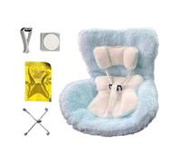 Seggiolino Auto Giocattolo Per Bambole Bambine | Seggiolino Bambole Reborn | 17cm Culla Morbida Carina Per Decorazione Veicoli, Decorazione Asilo, Uso In Negozio, Gioco, Viaggio, Collezione Per Bambin