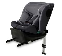 Kinderkraft I-360 Seggiolino auto 0-36 kg, I-SIZE 40-150 cm, Seggiolino 360 girevole, con Isofix Base, Reclinabile Posizione sdraiata, Poggiatesta regolabile, Gruppo 0 1 2 3, Gray