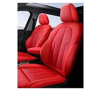 Seggiolino Auto In Pelle Coperture Per Suzuki Per Swift Per Samurai Per Grand Vitara Per Liana 2014 Per Jimny 2000 Alto Sx4 Coprisedile Traspirante(Rosso,C)
