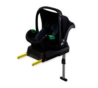 Kinderkraft MINK PRO I-size 40-75 cm Ovetto Neonato, Seggiolino auto con Base Isofix, Gruppo 0+, Poggiatesta regolabile, Sistemi di sicurezza, Inserto incluso, Nero
