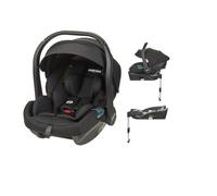 Seggiolino auto NANIA Rimini 40-87 cm R129 i-Size - dalla nascita fino a 13 kg - Scafo Gruppo 0+, Poggiatesta regolabile - Protezione laterale - Inserto lombare e riduzione +Base isofix o cintura