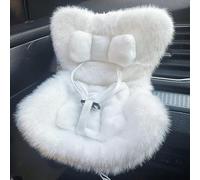 Seggiolino auto per bambole da 17 cm con clip per bocchetta dell'aria, ornamento da scrivania, grazioso ornamento funzionale per auto per fan delle bambole ciechi, collezionisti