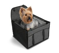 Avilia - Trasportino per Cani Auto 28x39x39 cm con Finestra Traspirante, Guinzaglio Interno di Sicurezza, Tessuto Impermeabile, Ideale per Viaggi in Auto di Piccoli Animali