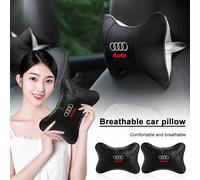 Seggiolino auto Poggiatesta Auto Logo Cuscino per il collo Accessori auto per Audi Sline A3 A4 B8 8P B9 8V B6 A5 B7 A1 A6 C6 Q3 Q5 Q7 A7 TT S3 S4