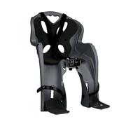 Seggiolino Bici Anteriore Antracite Max 15kg Barra Protezione Imbottitura Nera Per Manubrio 22-25mm
