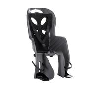 Seggiolino Bici Posteriore Curioso Deluxe Antracite con Comfort Kit fino a 22 kg
