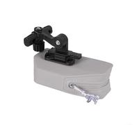 Seggiolino compatto per biciclette che supporta un rapido utilizzo on/off pur mantenendo una vestibilità sicura, diverse intensità di guida (grigio)