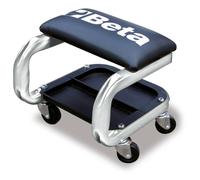 Seggiolino con rotelle girevoli Beta 2252 G imbottito con porta minuteria