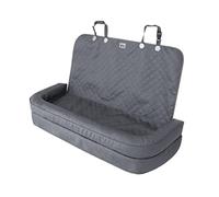 Seggiolino da auto per cani, lettino per cani, trasportino per sedile posteriore, lettino per gatti, cani di piccola taglia, da 135 x 45 cm, grigio (Graphit Skaj)