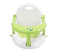 Seggiolino da Bagno per Neonati, Sedia da Doccia per Neonati, Ad Alta Sicurezza, Regolabile in Altezza, Antiribaltamento, con 4 Ventose, per Doccia (GREEN)