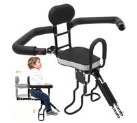 Seggiolino da Bicicletta per Bambini Regolabile con Braccio Sicurezza
