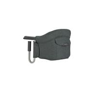 Inglesina Fast, Seggiolino da Tavolo Pieghevole, Grigio Scuro (Charcoal Grey), Facile da Trasportare, Lavabile, Installazione Sicura, Fino a 15 kg, 35 x 27 42 cm