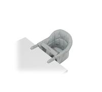 Seggiolino da Tavolo Dinette, Plastica, Portatile, 6 Mesi a 3 Anni, 15 kg (Grigio)