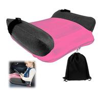 Seggiolino gonfiabile per auto, portatile, da viaggio, per bambini, pieghevole e leggero, con borsa per il trasporto, rete in PVC traspirante, si adatta alla maggior parte dei veicoli, pronto per