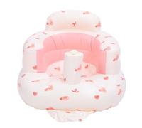 Seggiolino Gonfiabile per Bambini, Seggiolino da Pavimento Gonfiabile Morbido in PVC, Pompa D'aria Incorporata, Seggiolino Estivo per Bambini per Sedersi