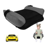 Seggiolino gonfiabile per bambini, Seggiolino portatile senza schienale con fibbia e borsa per il trasporto, gonfiabile per bambini da viaggio