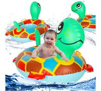 Seggiolino gonfiabile per l’acqua a forma di tartaruga per bambini 15 kg