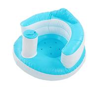 Seggiolino gonfiabile per neonati CHEOTIME Upgrade Surround, sedia per l'apprendimento in PVC morbido con vassoio per bambini dai 3 ai 12 mesi, seggiolino per bambini Sit Me Up,