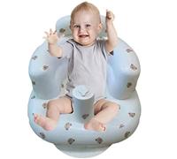 Seggiolino gonfiabile per vasca da bagno, sedia di supporto per seggiolino, sedia da bagno per bambini, sgabello da doccia per bambini da 3 a 36 mesi, per l'alimentazione e la doccia, per imparare a