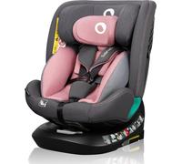 Seggiolino per auto girevole per bambini Lionelo Bastiaan i-Size Pink Rose