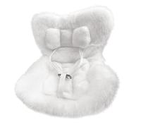 Seggiolino per auto per bambole, seggiolino per bambole, 17 cm, con clip per ventilazione 'auto, e decorazioni, giocattoli per donne e ragazze, display da scrivania