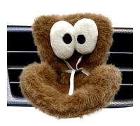 Seggiolino per auto per bambole - velluto ABS 11x8x11cm | cuscino in peluche per sedia con design a occhi grandi con morbido cuscino, sedile per auto giocattolo, divano per bambini pe